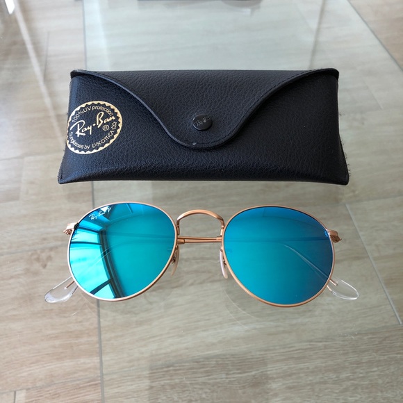 ray ban blue polarized sunglasses